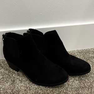 Black Suede Ankle Boots